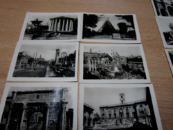 Sights of Rome photo black and white bromostamp