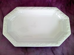 Rosenthal mária embossed white porcelain bowl 28x17.5X4cm