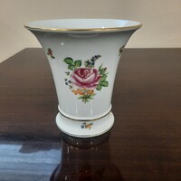 Herendi rose, porcelain vase with pbr pattern