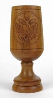 1R427 old acorn wood hunting cup 15 cm