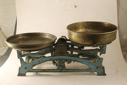 Antique copper pan cast iron scale scale 952