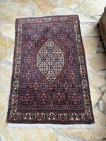 Retro Iràni Bidjar kézi csomózású  szőnyeg vagy akár falvédőnek is ideális falvédő