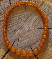 Beautiful honey amber necklace with screw lock