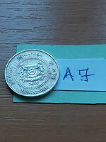 Singapore 50 cents 2010 flower, copper-nickel #aj