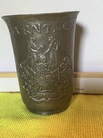 Zinc cup 10cm