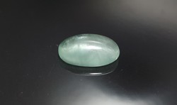 Green fluorite 34.9 Carat. With certification.