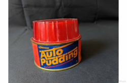 Car pudding, paint care, protective wax 250 ml. Johnson, retro