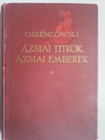 Ossendowski Asian secrets Asian people book.