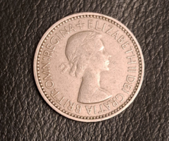 Anglia 1 shilling   II. Erzsébet) 1953 (1608)