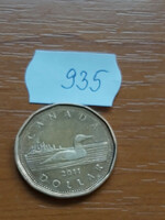 Canada $1 2011 Nickel Bronze, ii. Queen Elizabeth, ice diver 935