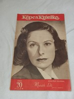 Képes Krónika újság 1940. augusztus 4. Muráti Lili