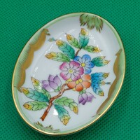Herend Victorian patterned porcelain bowl