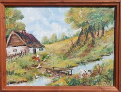 Séday Éva / Falusi házikó