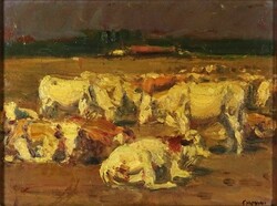 1R604 Chiovini Ferenc (1899-1981) : Tehenek