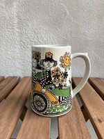 Figgjo Flint norvég design, vintage korsó
