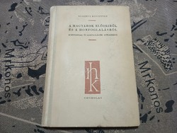 Györffy György- A magyarok elődeiről és a honfoglalásról