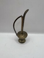 Rézötvözet kiöntő, 12 x 5 cm-es nagyságú darab. 5512