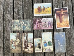 Régi katolikus imakönyvbe gyűjthető szentképek, imalapok 1920- 30- as évek