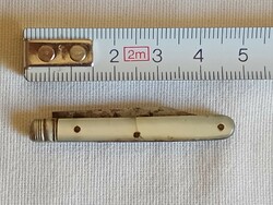 Bicska miniatűr retro csukva 4,5 nyitva 8cm