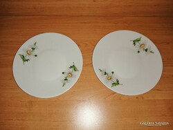 Alföldi porcelán margarétás kistányér párban - átm. 17 cm (2p)