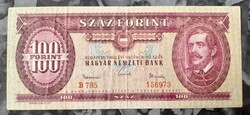 100 forint 1962 . B785