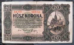20 korona 1920. 2a022