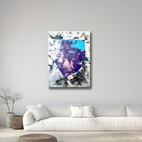 Vörös Edit - Lavender Abstract 120x90cm