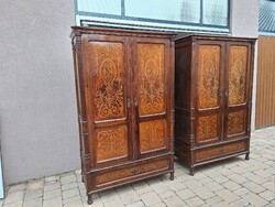 Thonet Kohn szekrények párban