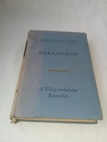 BOCCACCIO - DEKAMERON I. kötet - A Világirodalom Remekei