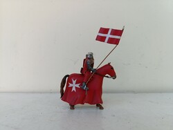 Ólomkatona középkori lovas katona harcos 651 8972