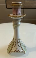 Hollóházi porcelán gyertyatartó