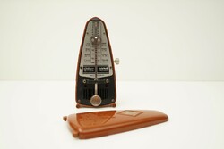 Mid Century Wittner Metronóm / Retró Régi Nyugat Német / Mechanikus / Működik!