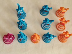 200 Forintos ládám - Kinder meglepetés sorozat 006C - K02 81-84 színváltozat 11db egyben