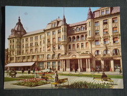 Képeslap, Debrecen, Aranybika Hotel ,szálloda,étterem,söröző ,1975-