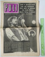 Polifon 1986/1 Révész Sándor Modern Talking Falco Test Dept Koncz Adamis Laux Edda Slamovits