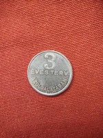 A 3 éves terv szolgálatában emlékérem
