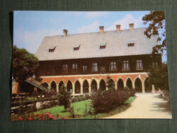 Képeslap, Eger, Dobó István Vármúzeum, kastély park részlet,1985-