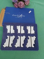 Késtartó bak Eva d' Arley porcelán  Gyönyörű darabok.  12 részes teríték