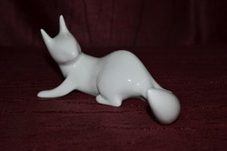 Jitka Forejtová / Royal Dux Stylized White Squirrel