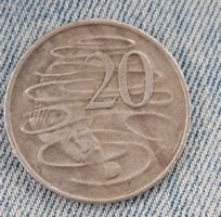 1978. 1970.   Ausztrália 20 cent (1205)