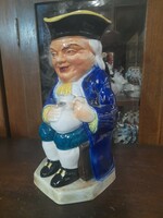 Angol Burlington Ware Figurális Kerámia Sörös Korsó.24 cm.