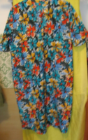 Nagy méretú virágos ruha 52 3XL