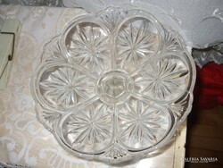 ART DECO  TALPAS ÜVEG KÍNÁLÓ.