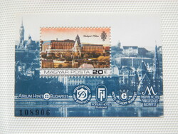 1984. Duna-parti szállodák Budapesten - pt. blokk; Hilton