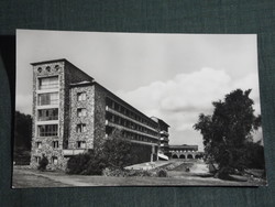 Képeslap, Galyatető, SZOT üdülő szálló látkép,részlet,1962-