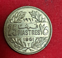 1961. Libanon 25 Piaszter  (1285)