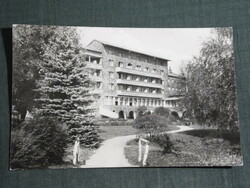 Képeslap, Galyatető, SZOT üdülő szálló látkép,részlet,1962-