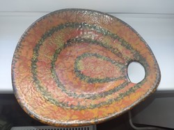 Retro midcentury tál kínáló asztal közép