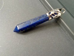 LAPIS lazuli hatszögletű medál