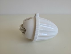 Régi vintage mennyezeti lámpa csillár porcelán csiga kerekes ellensúly lámpa tartozék